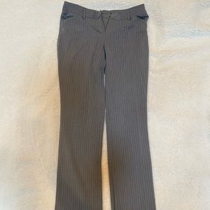 Women’s Express Dress Pants - Grey Striped
